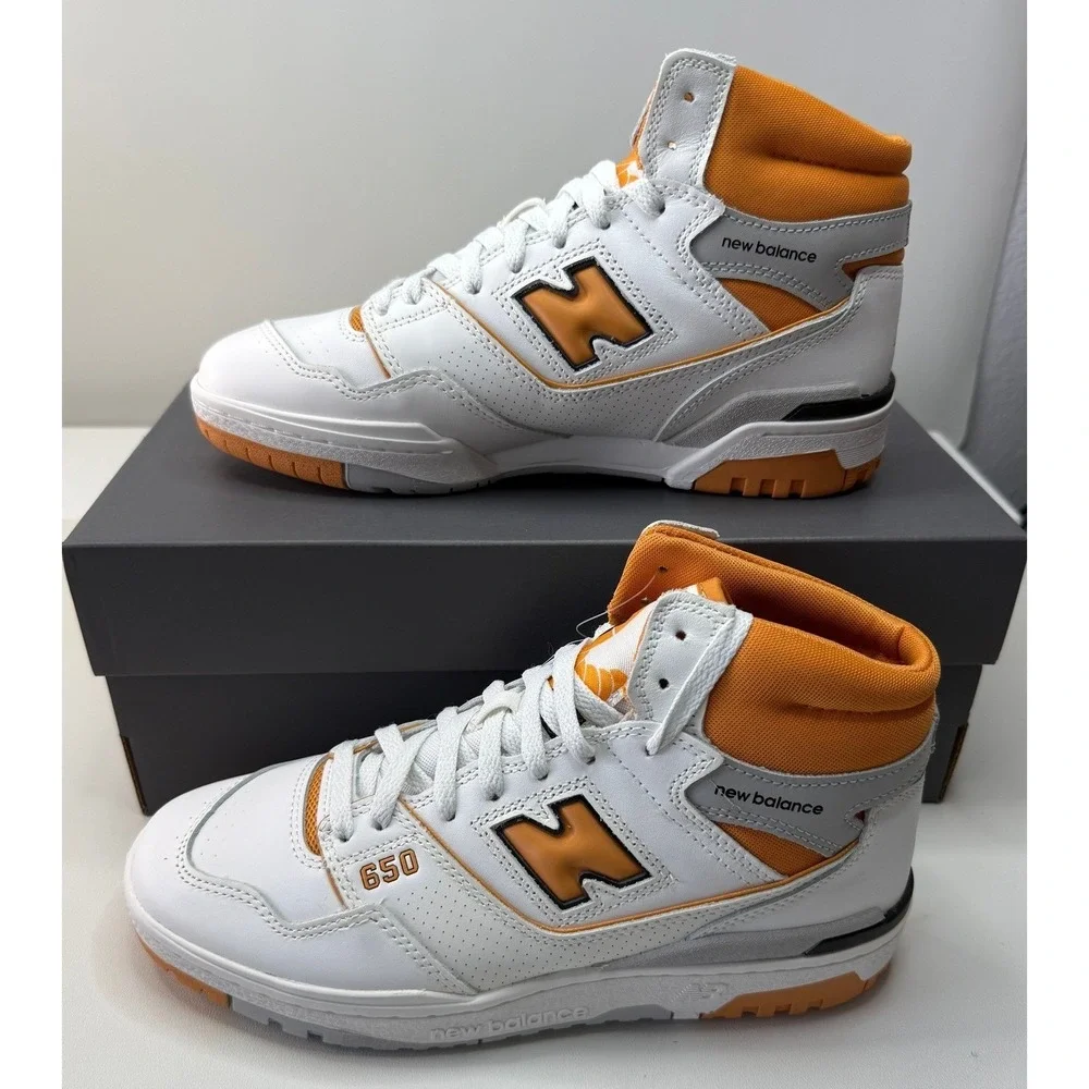 New Balance 650 White Canyon High Top Basketball Sneakers BB650RCL Mens 8 NEW